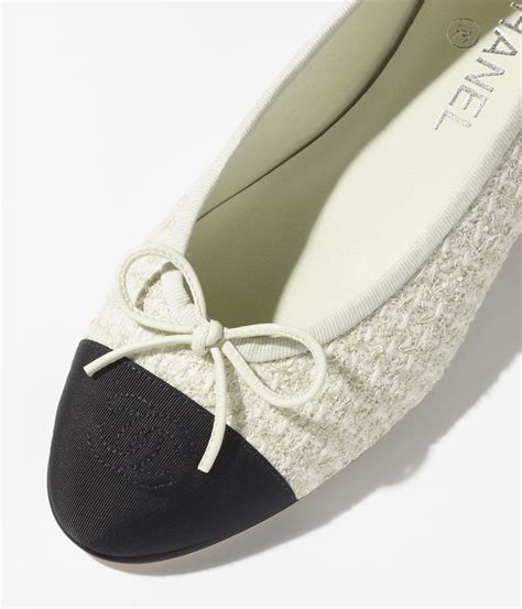 tweed chanel flats|Chanel ballet flats size 42.